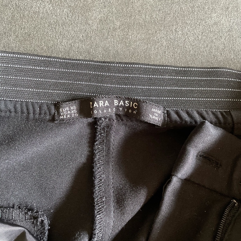 Zara basic black pants - Picture 2 of 4
